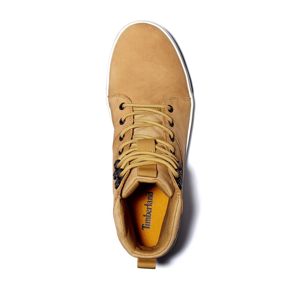 Timberland Chukka Μποτακια Ανδρικα Καφε - Davis Square - Greece 9246081-JO